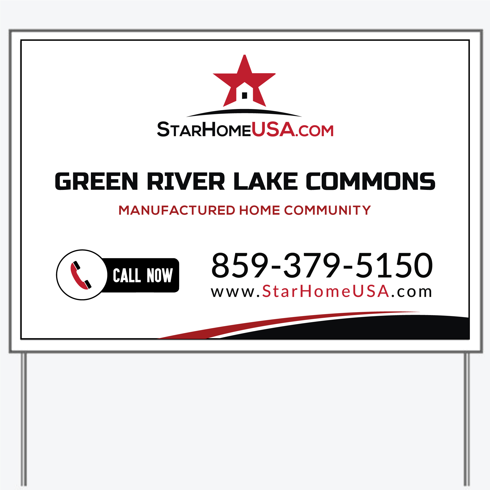 Design de Panneau par Musa. A pour Bluegrass Team | Design #25054268