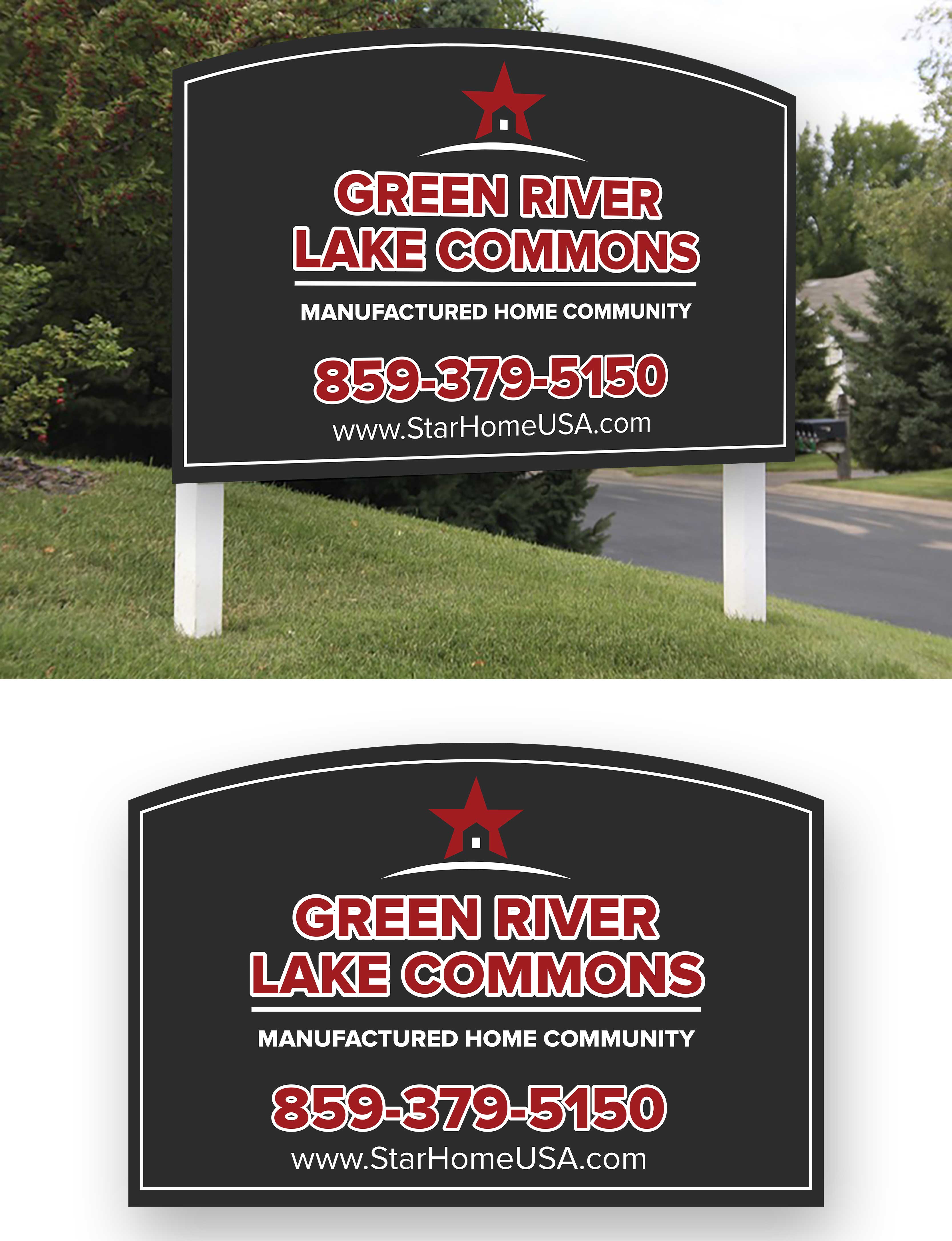 Design de Panneau par Shumaila Kiran pour Bluegrass Team | Design #25065989