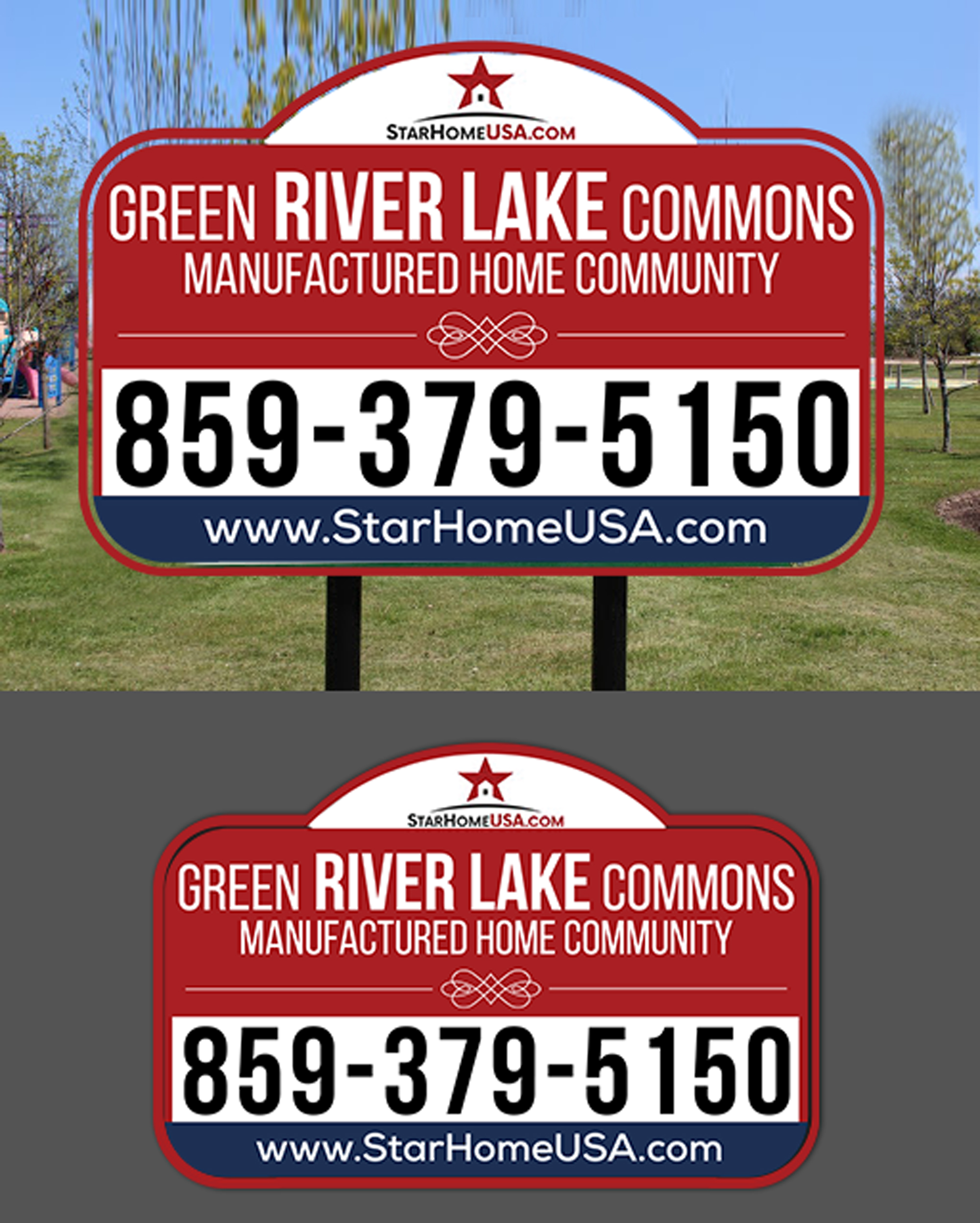 Signage Design by u2square for Bluegrass Team | Design #25054306