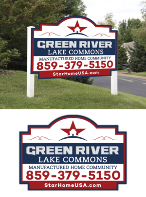 Manufactured Home Community needs new signage | Design de Panneau par u2square