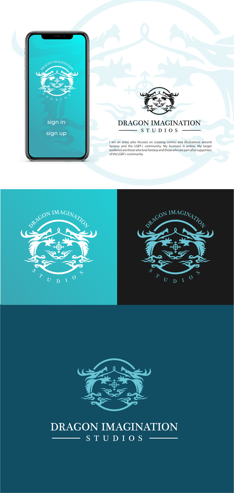 Logo Design by Pak We Designs for DragonImagination Studios | Design #25060229