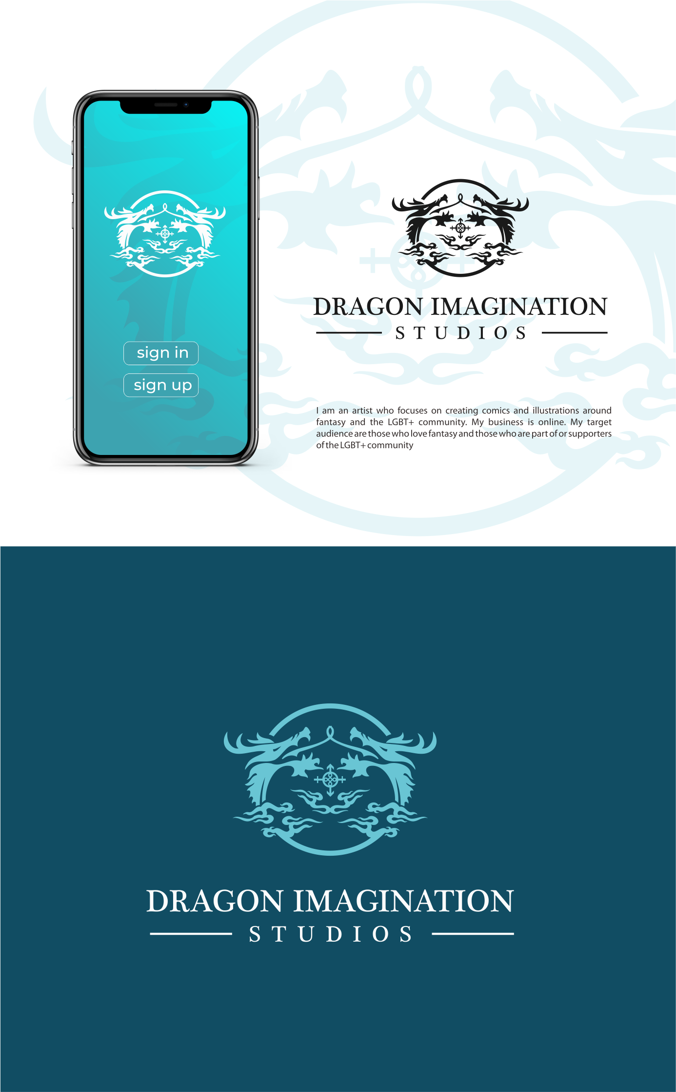 Logo Design by Pak We Designs for DragonImagination Studios | Design #25066330