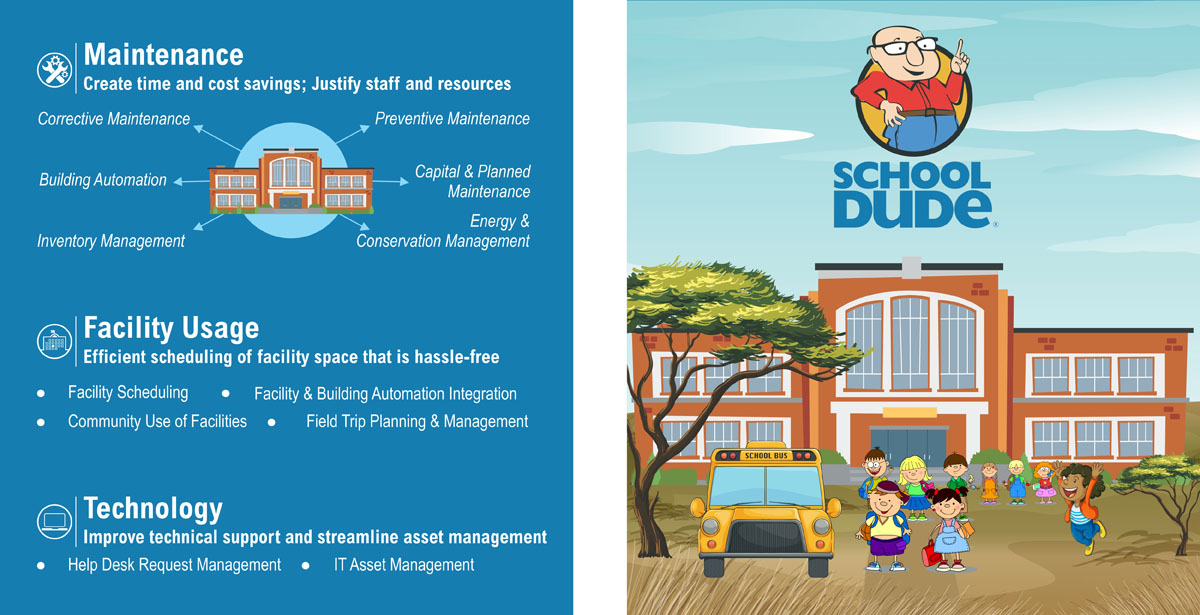 Trade Show Booth Design by Bins for SchoolDude | Design #3091366