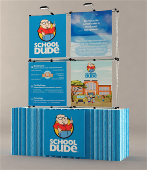 Diseño de Stand de Feria por Bins para SchoolDude | Diseño: #3091370
