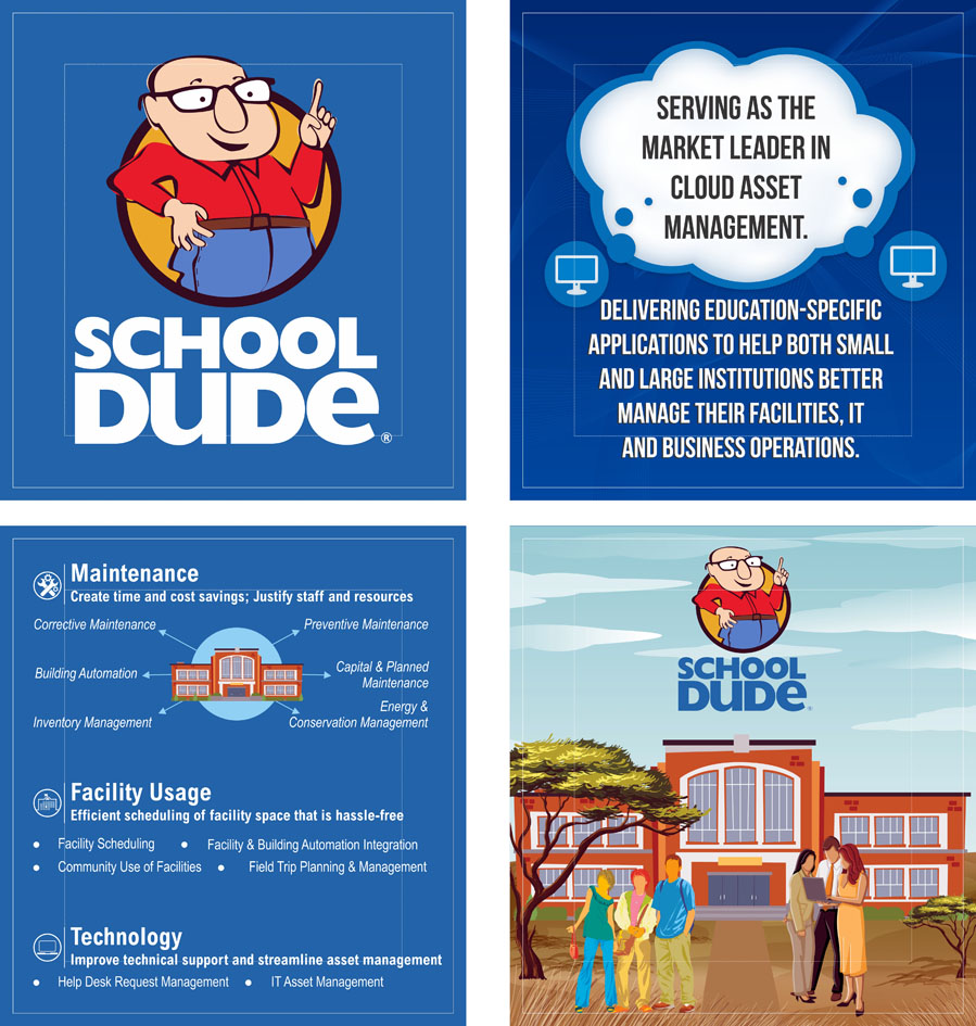 Design de Stand d'Exposition par Bins pour SchoolDude | Design #3128718