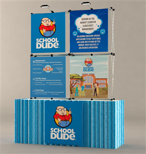 Diseño de Stand de Feria por Bins para SchoolDude | Diseño: #3128724