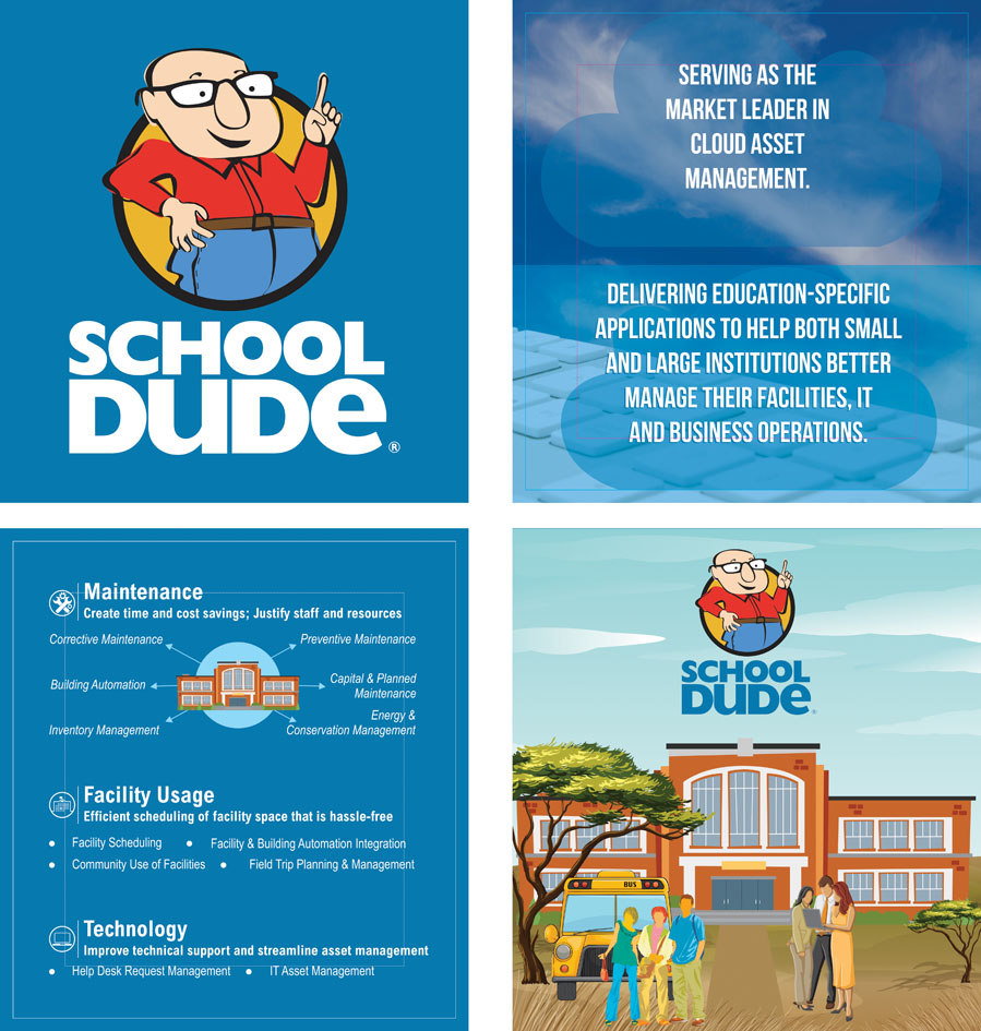 Diseño de Stand de Feria por Bins para SchoolDude | Diseño #3128726