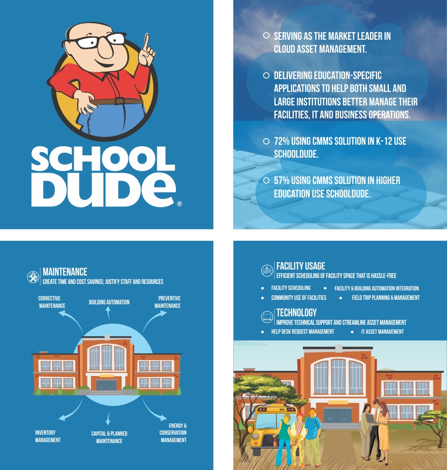 Design de Stand d'Exposition par Bins pour SchoolDude | Design #3134512