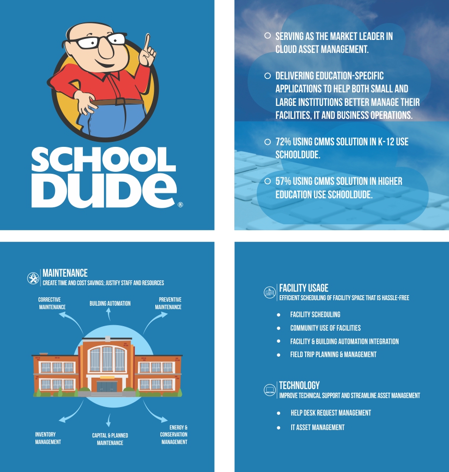 Trade Show Booth Design by Bins for SchoolDude | Design #3138318