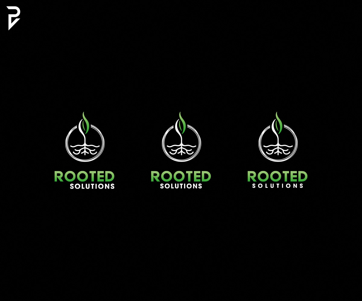 Logo Design by poisonvectors for Rooted Solutions | Design #25055332