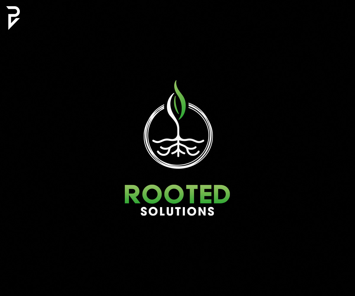 Logo Design by poisonvectors for Rooted Solutions | Design #25055385