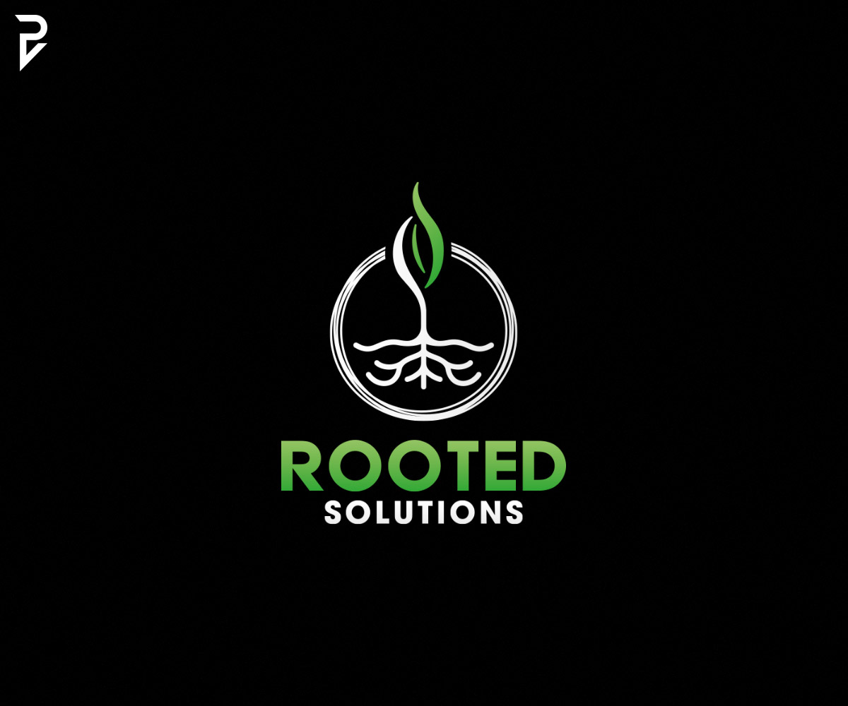 Logo Design by poisonvectors for Rooted Solutions | Design #25055532