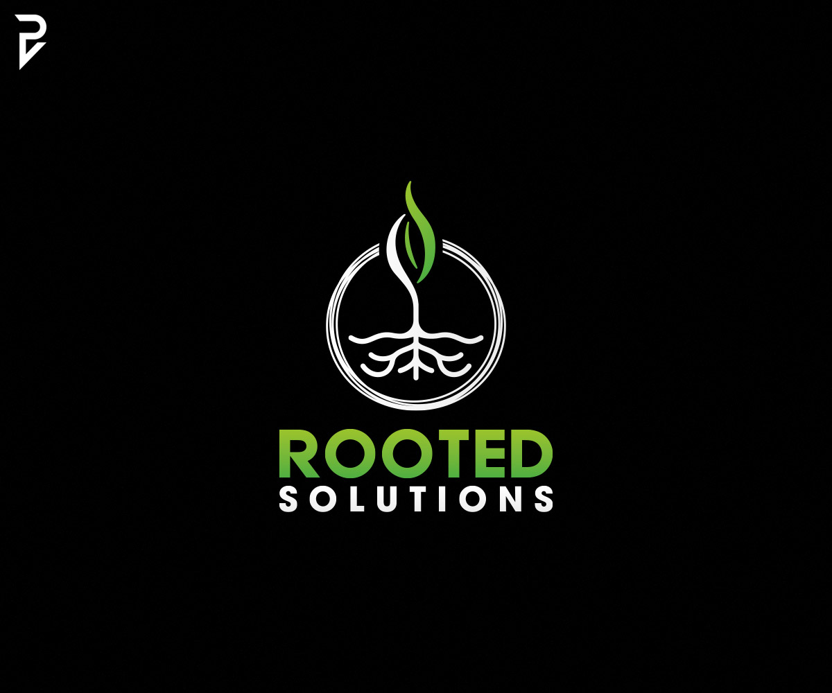 Logo Design by poisonvectors for Rooted Solutions | Design #25056053