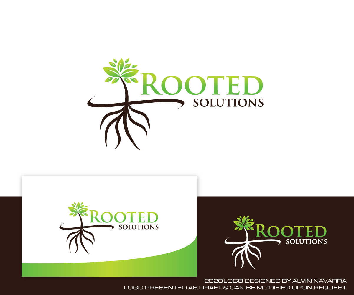 Diseño de Logo por alvinnavarra para Rooted Solutions | Diseño #25052562
