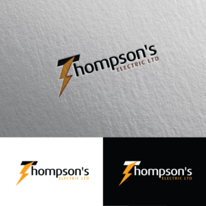 Thompson's Electric Ltd | Logo Design by Rii