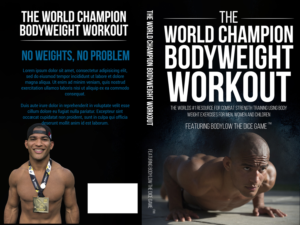 Fitness Body Weight Exercises Book Cover | Book Cover Design by CreaTVIT