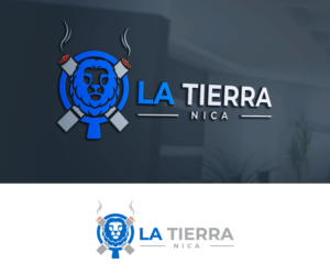 La Tierra Nica--logo with or without text | Logo Design by GoodTimes$$$