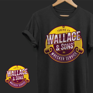 Wallace & Sons’ Wrecker Service | Logo Design by Christopher.Min