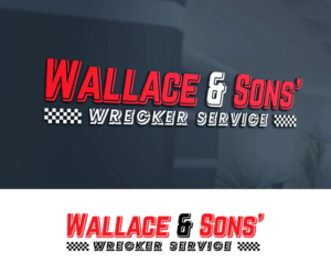 Wallace & Sons’ Wrecker Service | Logo Design by GoodTimes$$$