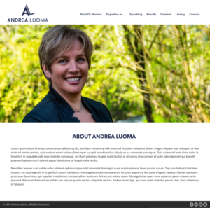 International NeuroCoach and NeuroLeadership expert needs an innovative UNIQUE website | Diseño Web por -Marc-