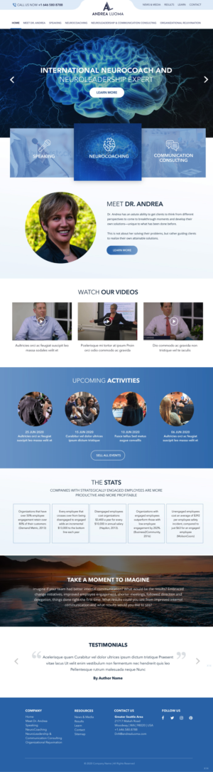 Web-Design von pb für Accommõdare Consulting, NeuroCoach & Organizational Rejuvination | Design: #25056754