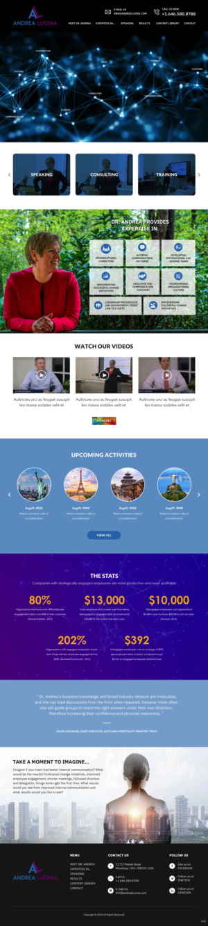 Web-Design von pb für Accommõdare Consulting, NeuroCoach & Organizational Rejuvination | Design: #25117107