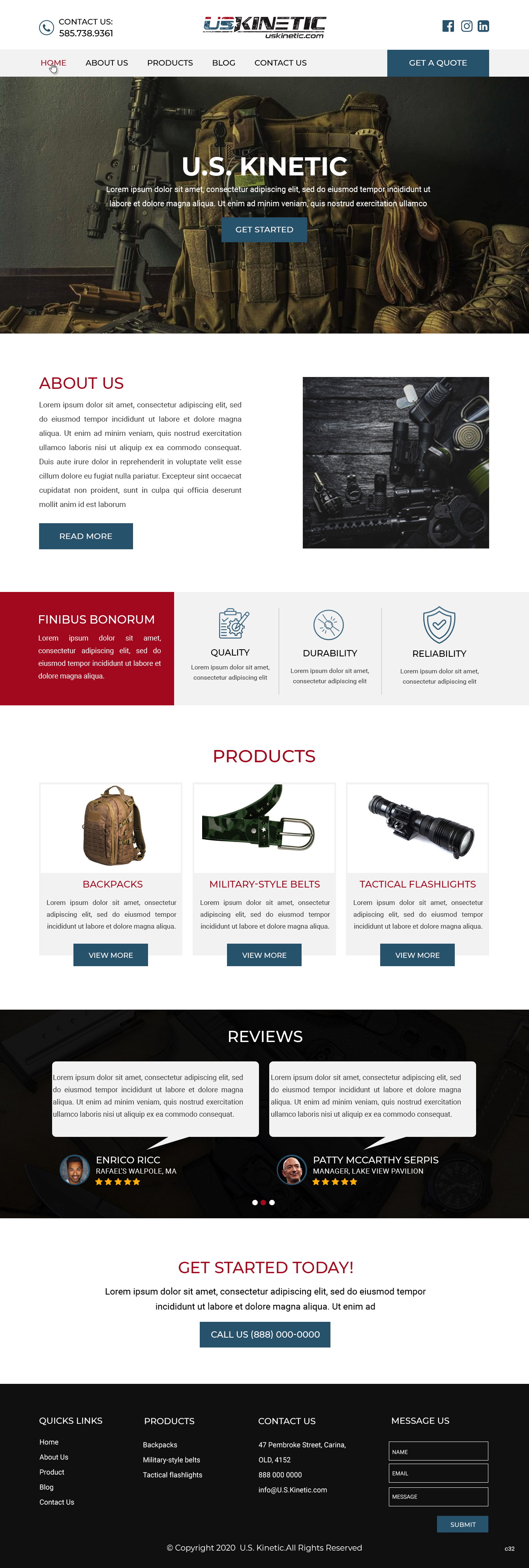 Web Design by pb for this project | Design #25056807