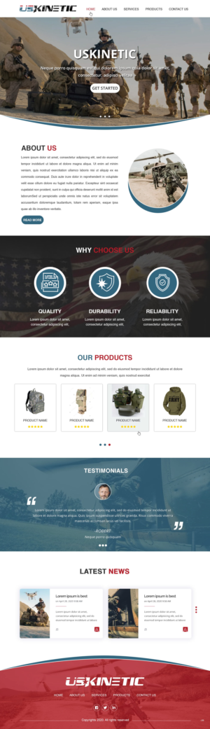 Web Design by pb for this project | Design: #25056808