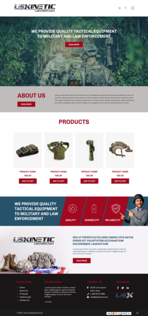 Web Design by pb for this project | Design: #25056820