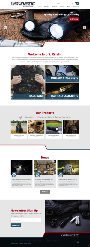 Web Design by pb for this project | Design: #25056822