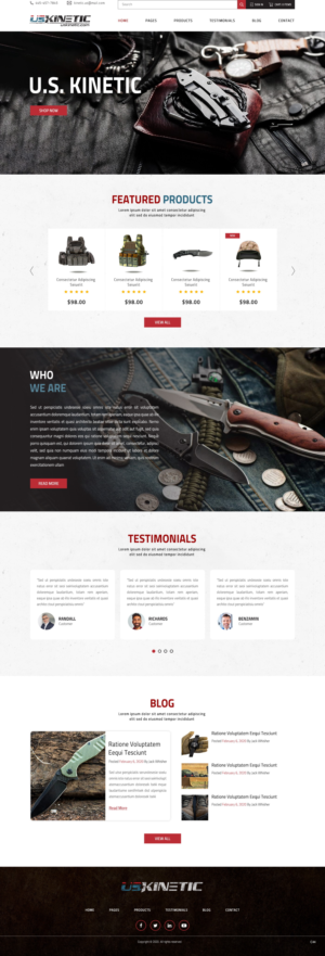 Web Design by pb for this project | Design: #25056823