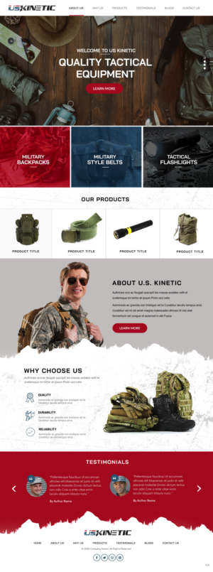 Web Design by pb for this project | Design: #25056824
