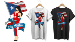 Soy Boricua female t-shirt design | T-Shirt-Design von Al Pech