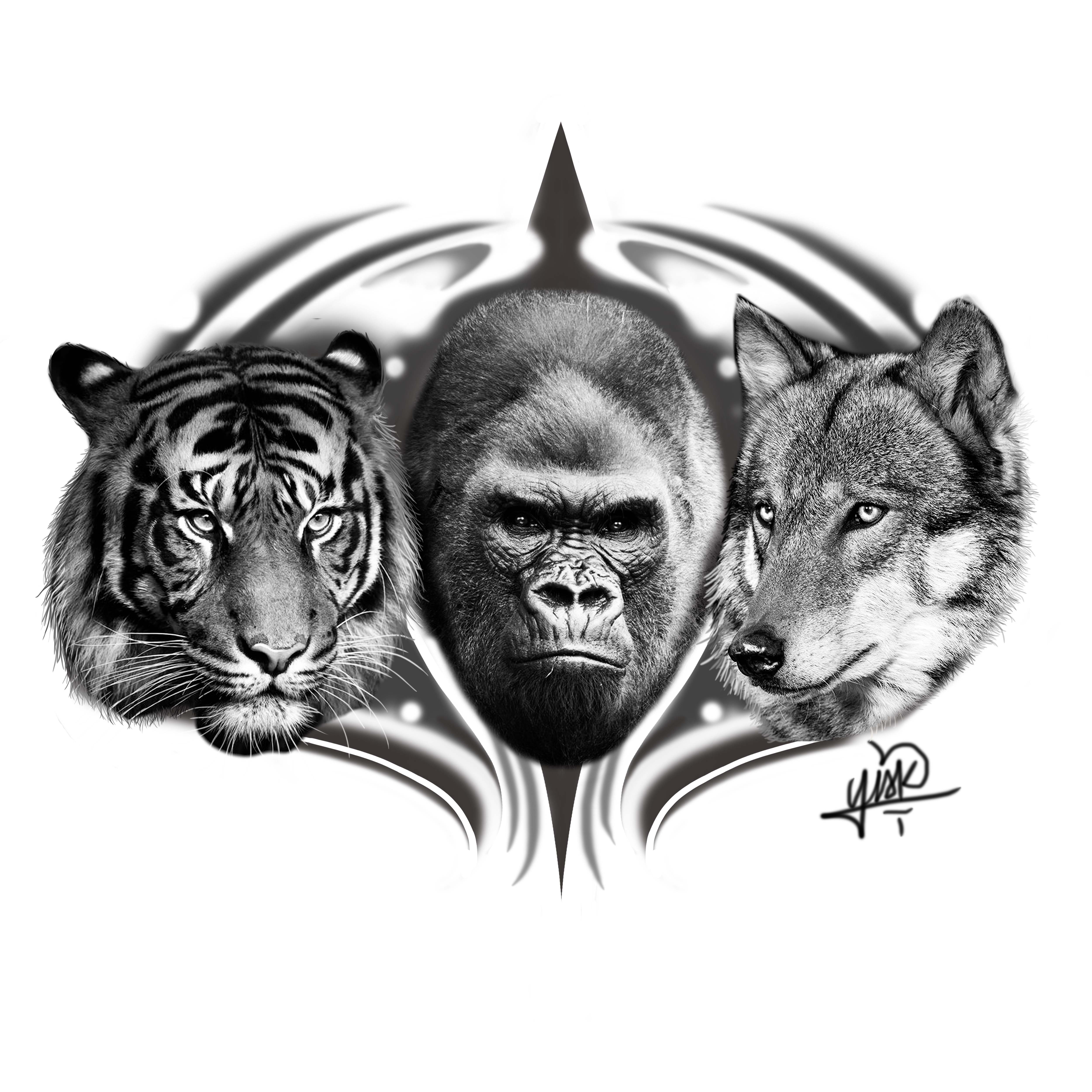Tattoo Design by El Yisk 2 for this project | Design #25096767
