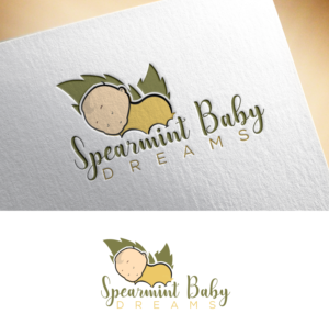 Something short using the brand name of Spearmint Baby Dreams | Graphic Design by u2square
