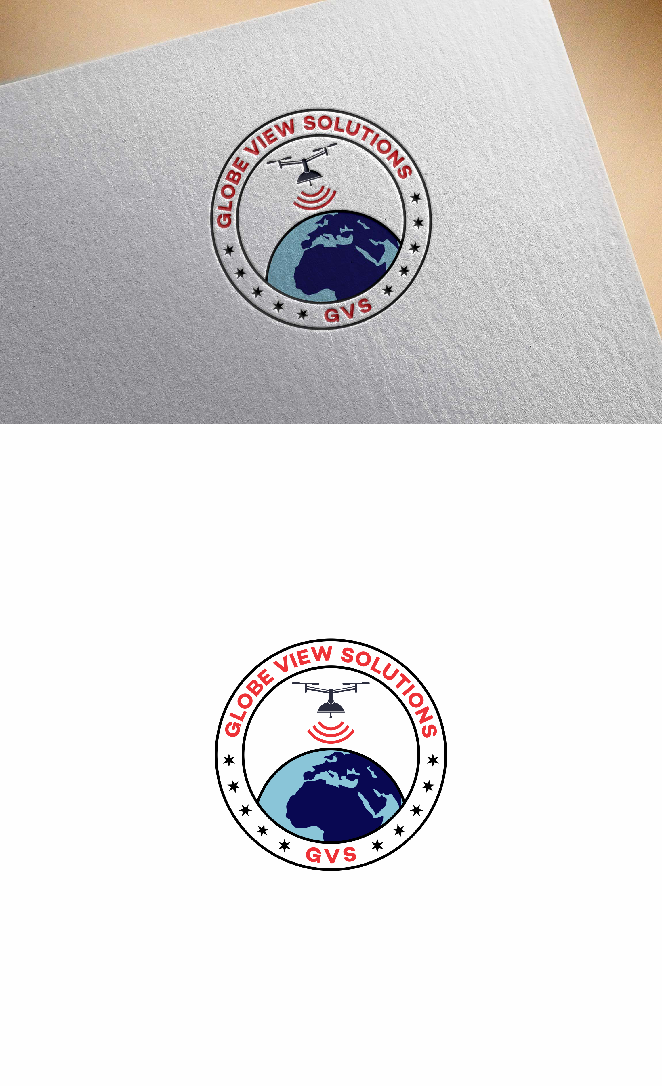 Logo Design by ViciouSaint for Globe View Solutions | Design #25053772
