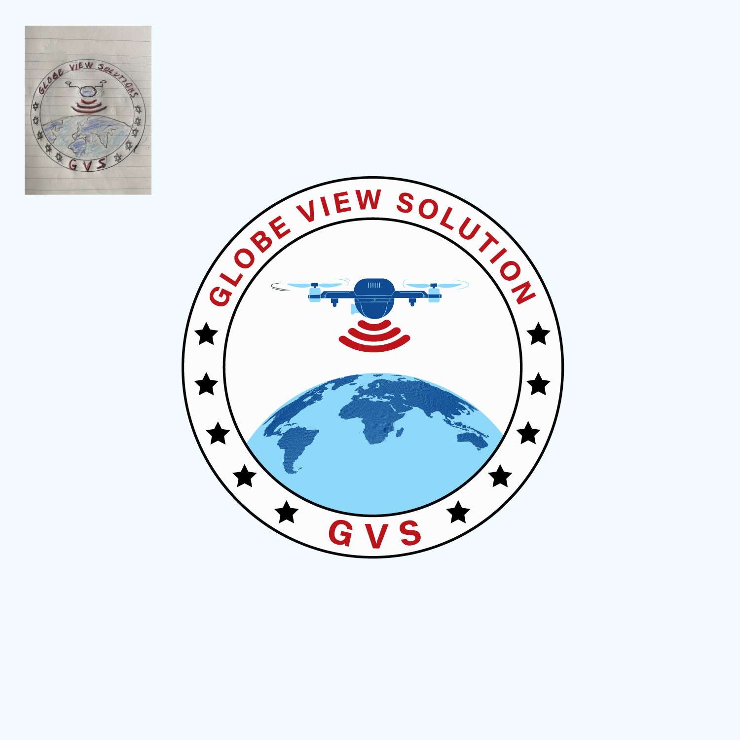 Logo Design by moasis for Globe View Solutions | Design #25053653