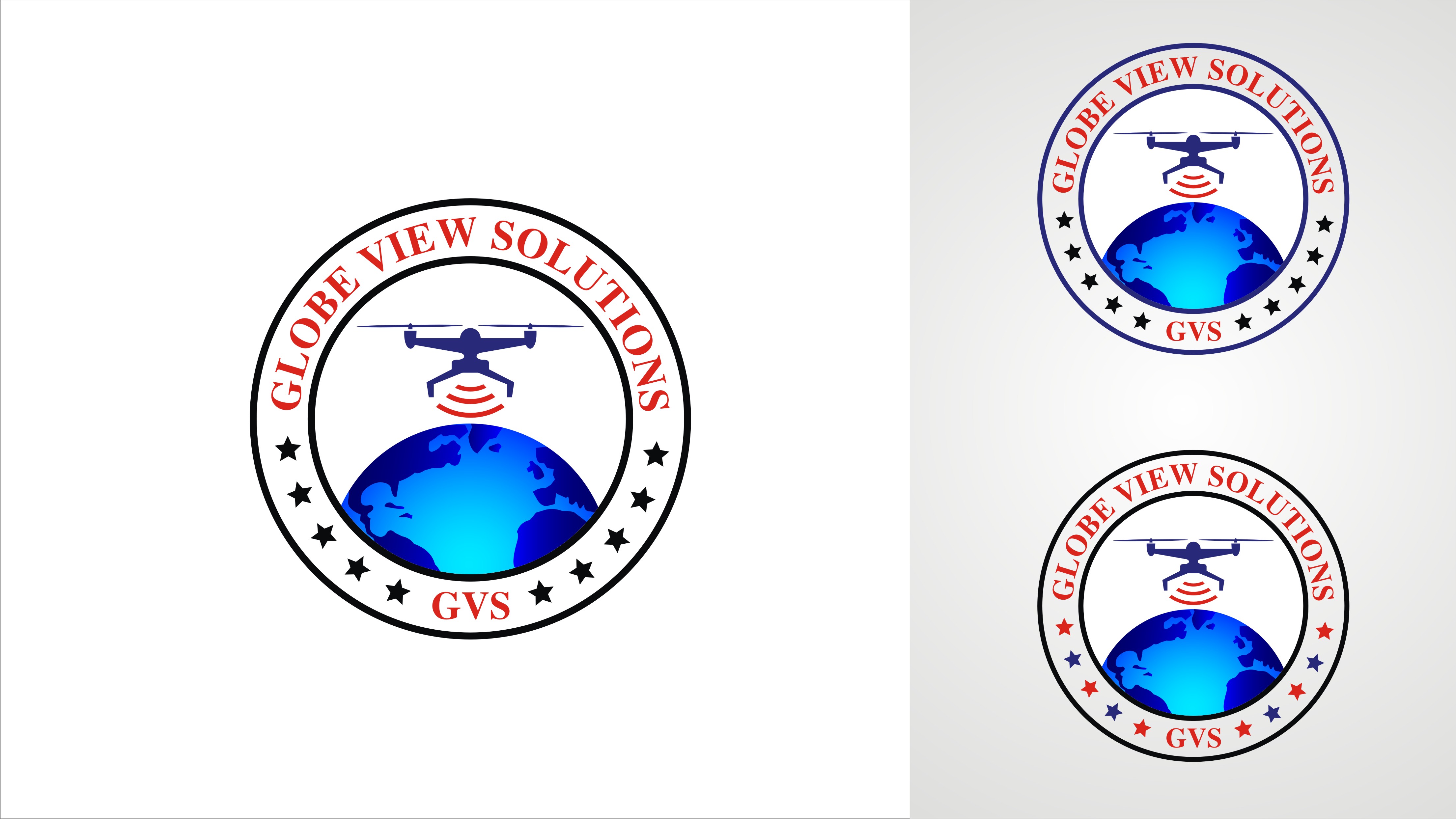 Logo Design by warkaddarshan 2 for Globe View Solutions | Design #25058792