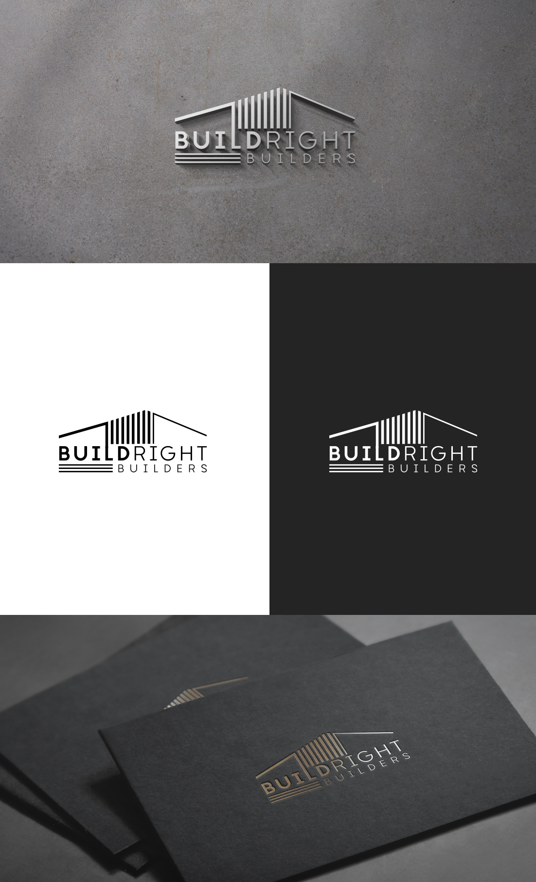 Logo Design by GLDesigns for BuildRight Builders  | Design #25056836
