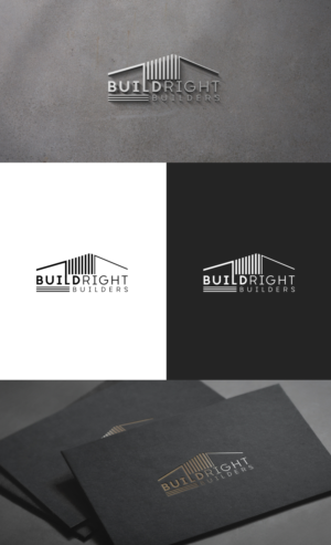 Diseño de Logo por GLDesigns para BuildRight Builders  | Diseño: #25056836
