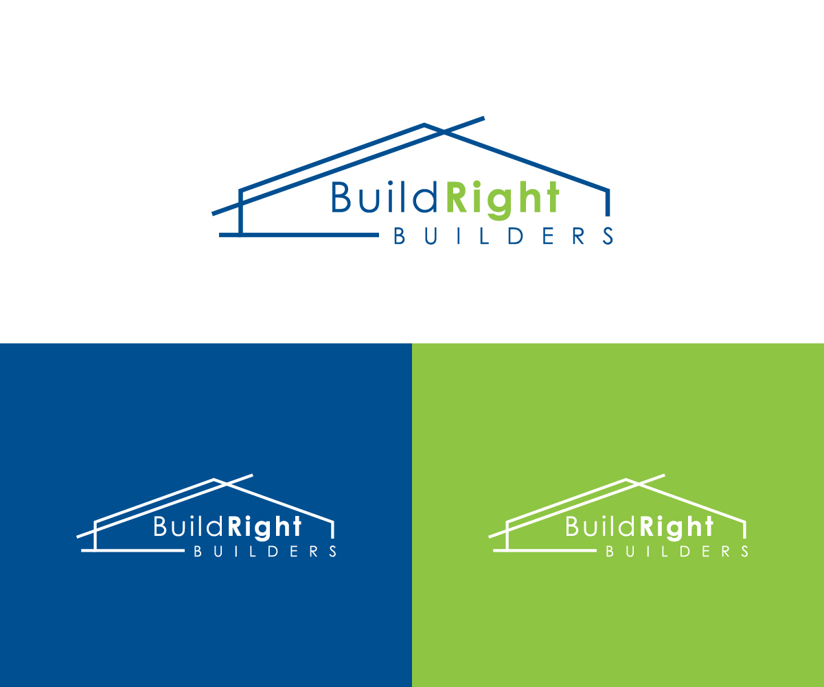 Logo Design by fauzan harun for BuildRight Builders  | Design #25068387