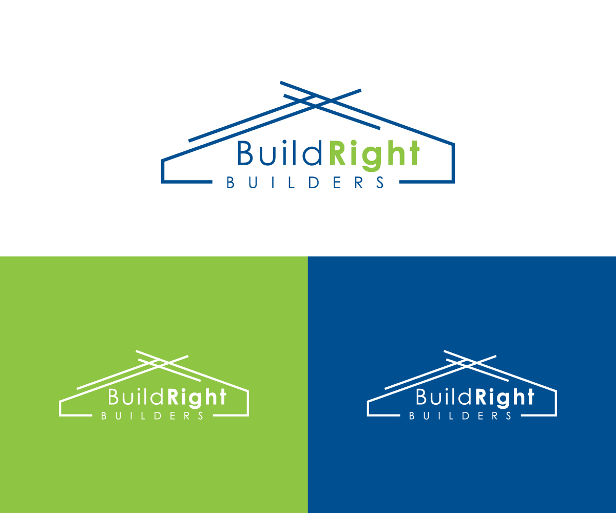 Logo Design by fauzan harun for BuildRight Builders  | Design #25068388
