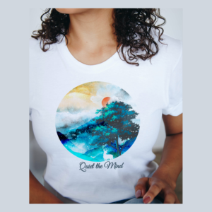reflections on a chilled to life idea and calmness of self in the sanctuary of your personal space* | Diseño de Camiseta por Heydale