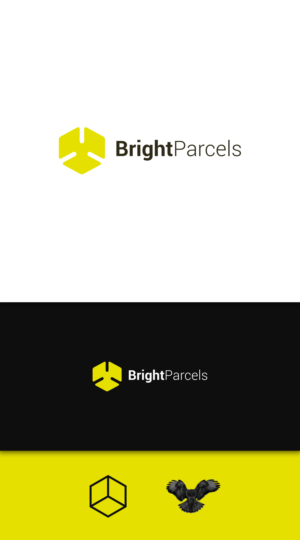 Bright Parcels (GPS Tracked - Intelligent - Protected - Delivered) | Logo Design by MunirMishbah