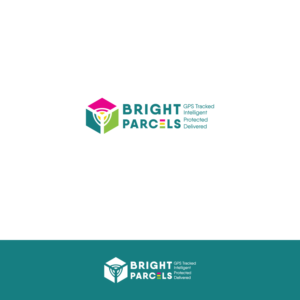 Bright Parcels (GPS Tracked - Intelligent - Protected - Delivered) | Logo Design by :) Zoya