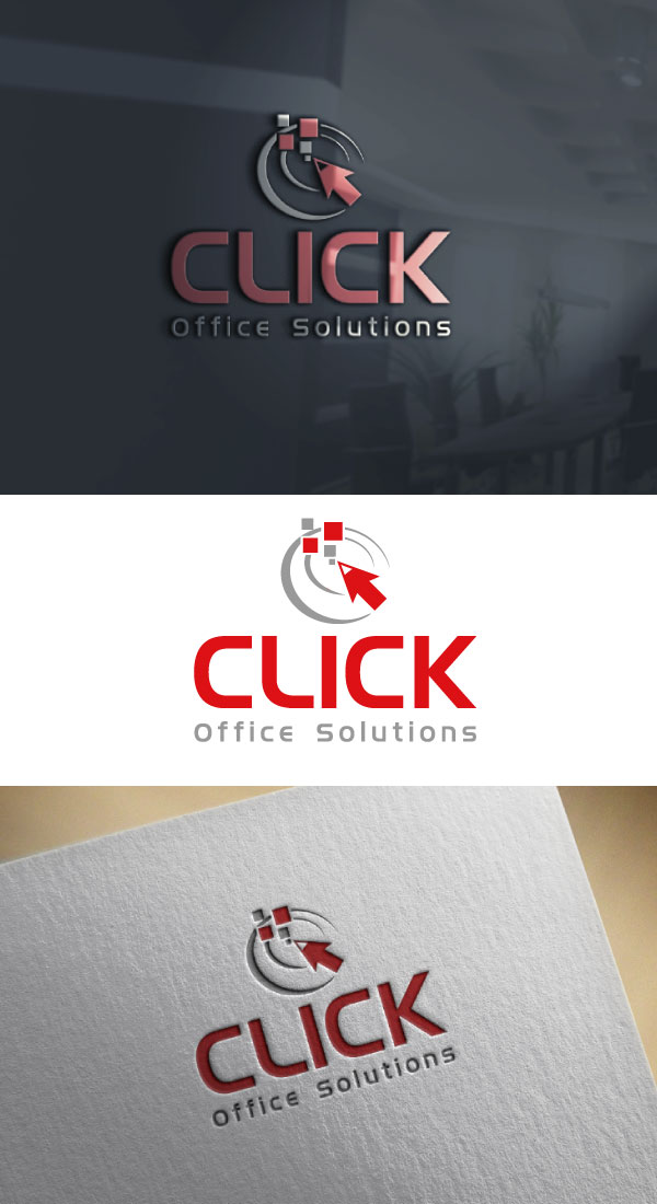 Logo Design for Click Office Solutions by design_studioo7 | Design ...