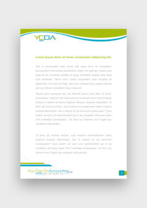 You Can Do Accounting LLC Seminar Workbook Template | Design Graphique par Nightmist