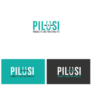 Pilusi. Paddle gear. Paddle it like you stole it! | Logo Design by angelonyamu