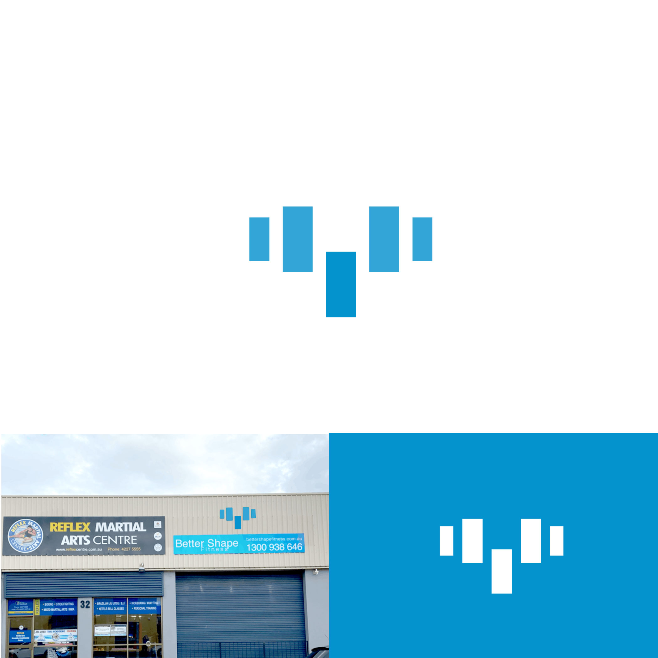 Logo Design by WeInsigy for Better Shape Fitness  | Design #25074951