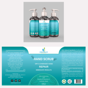 Label Design by ramsyah for Adams Pure Australian Sunshine | Design: #25078624